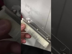 Lata industrial personalizada Escova de tiras de liga de alumínio