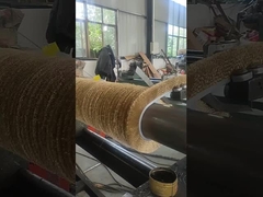 Pincel industrial personalizado 0,15 mm fio de cobre fio de rolos envolto Pincel para descascar hastes de cana