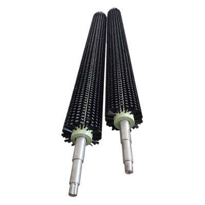 RITONG Custom Industrial Brushes Conveyor Cleaning Cylinder Brushes