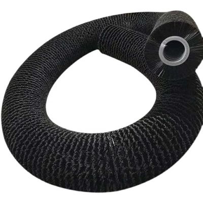 Nylon Bristle Outward Spiral Cleaning Coil Roller Brush Wound Spring Brush
