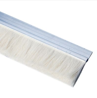 Industrial Brush Strip Customized Aluminum Alloy Base Wool Bristle Brushes Seal Strip Brush